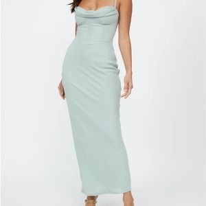 Choosing You Maxi Sage Dress